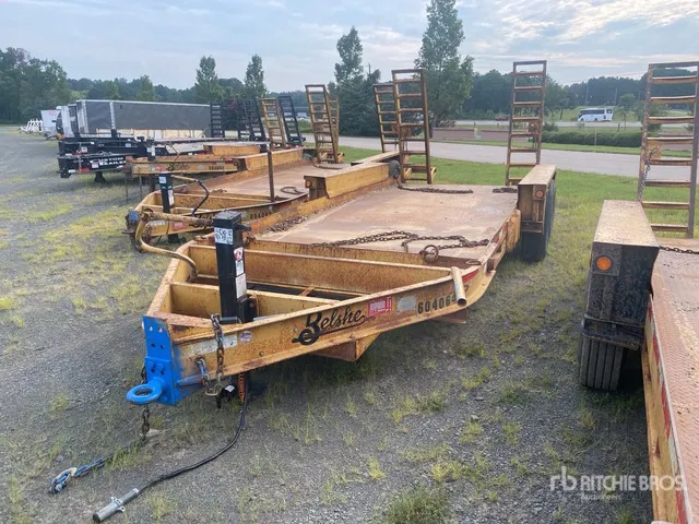 2015 Belshe 12EP 16 ft T/A Equipment Trailer