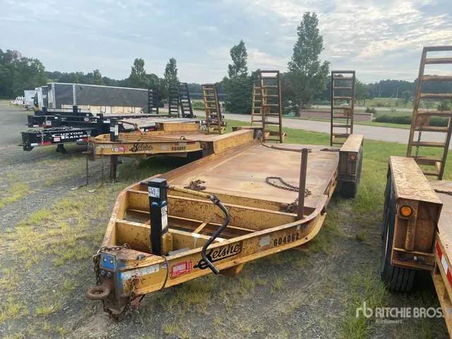 2015 Belshe 12EP 16 ft T/A Equipment Trailer