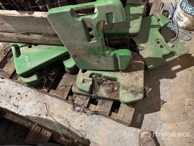 Quantity of (19) Tractor Weights