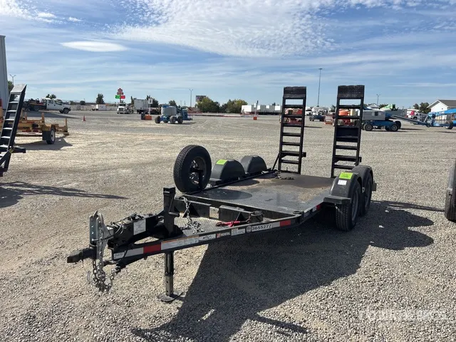 2024 Snake River 10 ft T/A Equipment Trailer