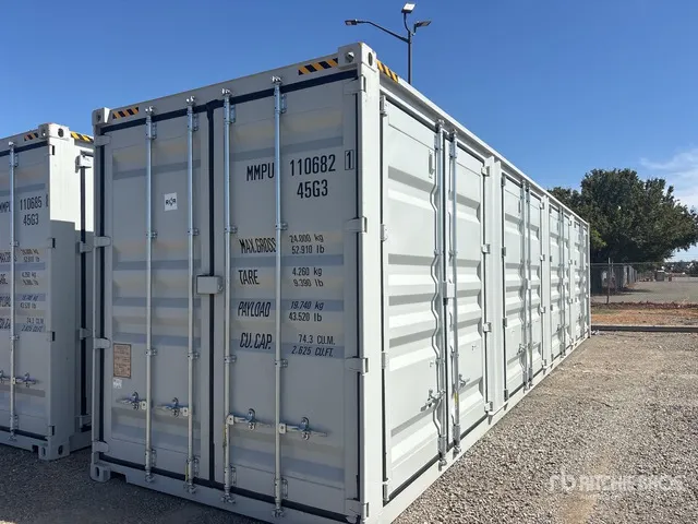 2026 40 ft High Cube Multi-Door Storage Container