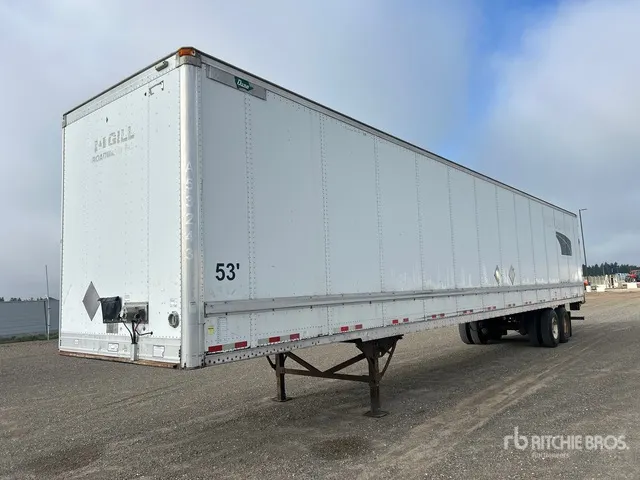 2011 Great Dane 53 ft x 102 in T/A Van Trailer
