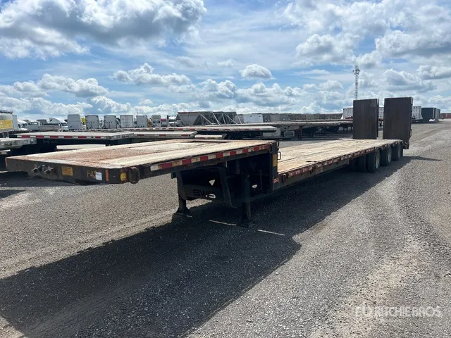 2022 BWS Tri/A Lowboy Trailer