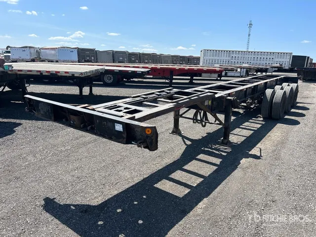 1994 Mond Tri/A Extendable Container Trailer