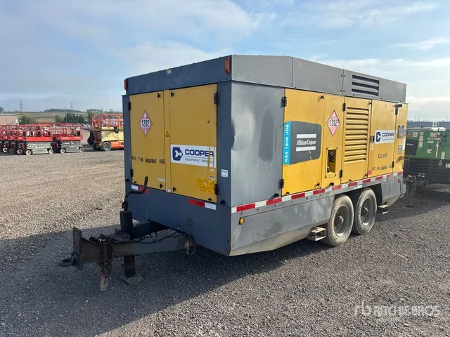 2018 Atlas Copco XAS1800JD8-FT4 1800 cfm Mobile Air Compressor