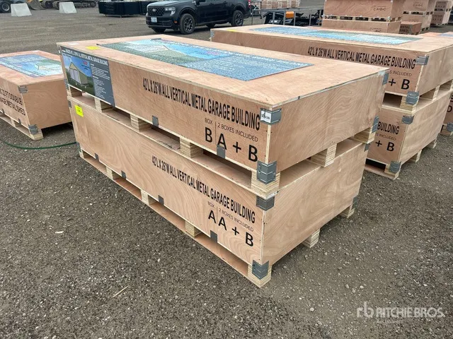 2026 AGR-MS2642 26 ft x 42 ft All Vertical Metal Garage Shed