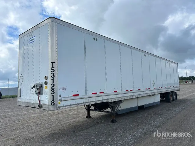 2013 Wabash 53 ft x 102 in T/A Van Trailer