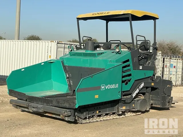 2018 Vogele Super 1400 Track Asphalt Paver