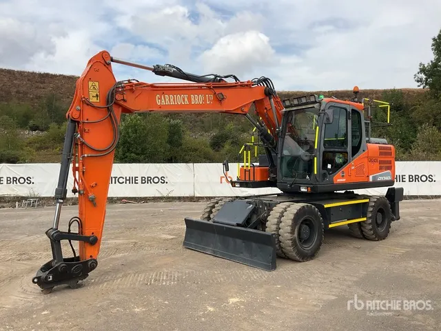 2019 Doosan DX140W-5 Wheel Excavator