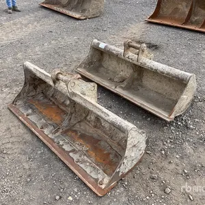 Quantity of (2) Strickland 1500 mm Cleanup Excavator Bucket