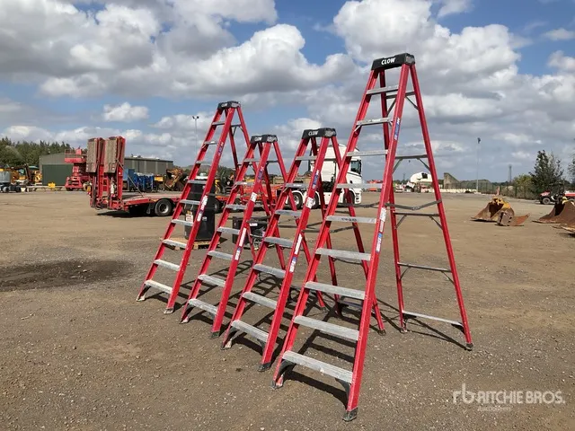 Quantity of (4) CLOW Ladder