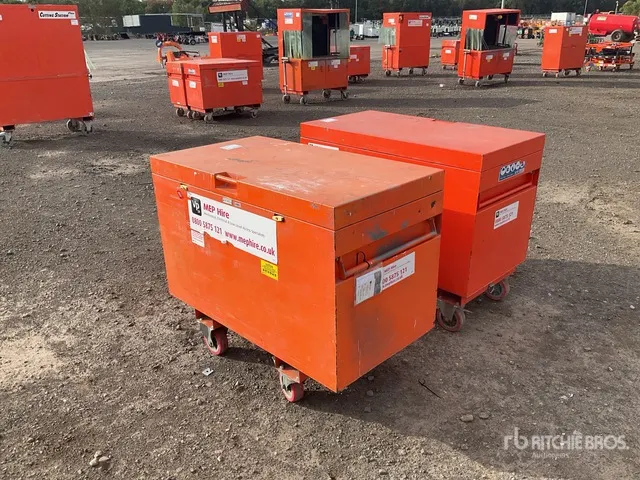 Quantity of (2) Eazytools Tool Vault Small Tool Box