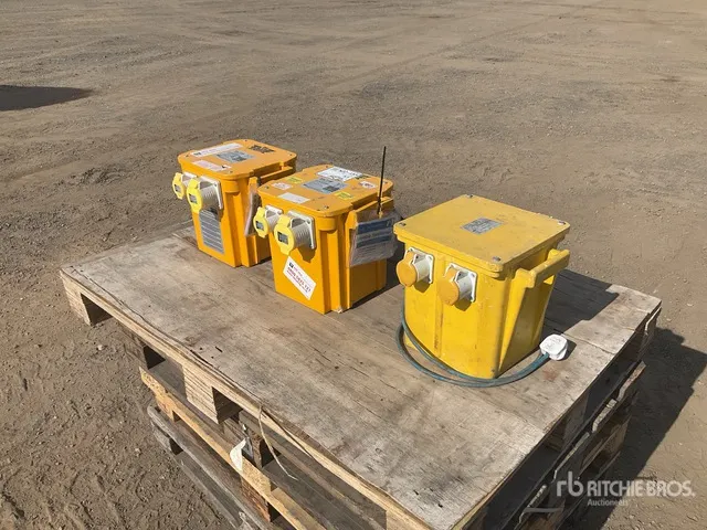 Quantity of (3) Transformer