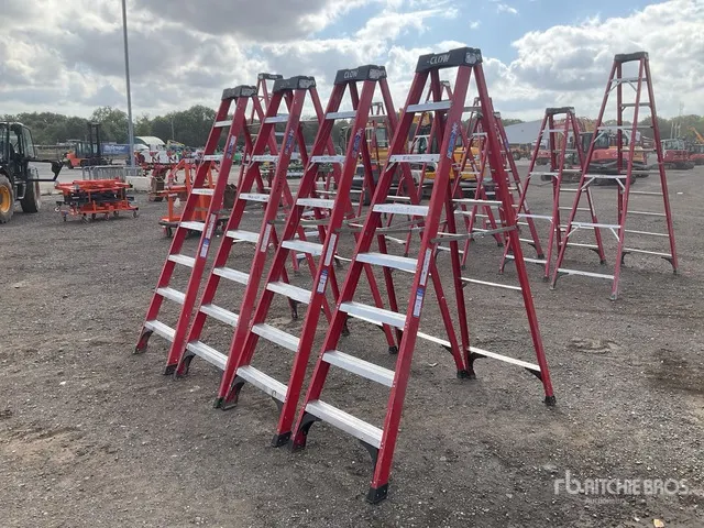 Quantity of (4) CLOW Ladder