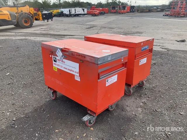 Quantity of (2) Eazytools Tool Vault Small Tool Box