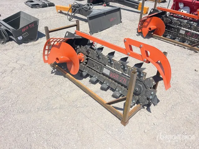 2026 GIYI GY-X39F 39 in Mini Skid Steer Trencher (Unused)