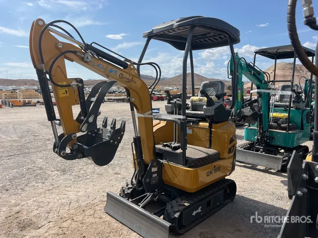 2026 CFG QK18R Mini Excavator (Unused)
