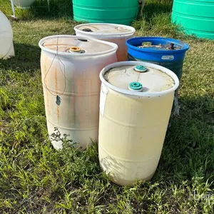 Quantity of (4) Chemical Barrels