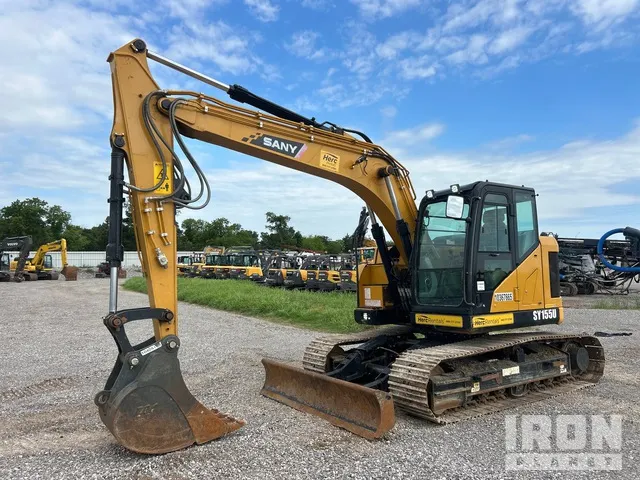 2022 Sany SY155U Tracked Excavator