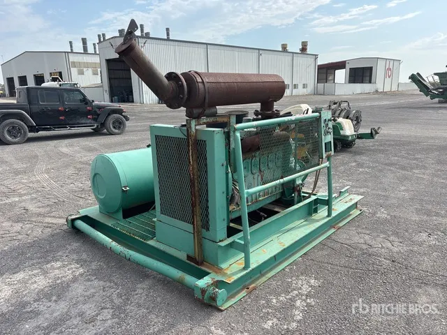 Detroit Skid-Mounted Engine