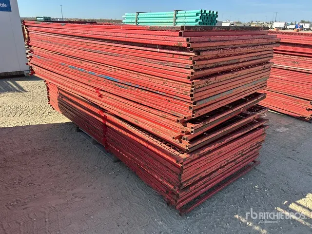 Quantity of (50) 10 ft x 4 ft Temporary Site Fence
