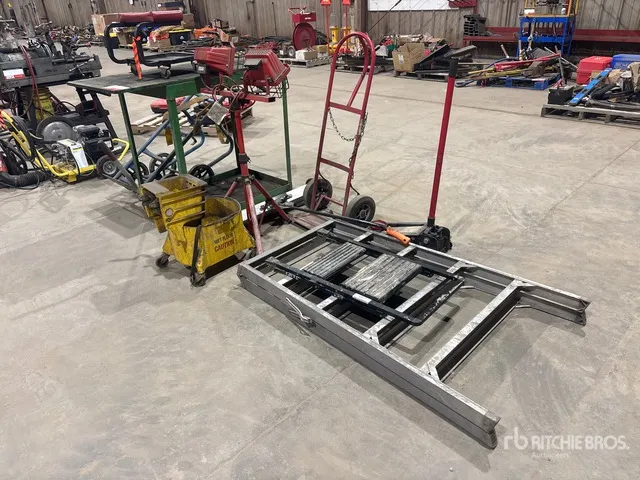 Shop Cart, Dolly, Ladder, Mop Bucket, Floor Jack, Light Stand