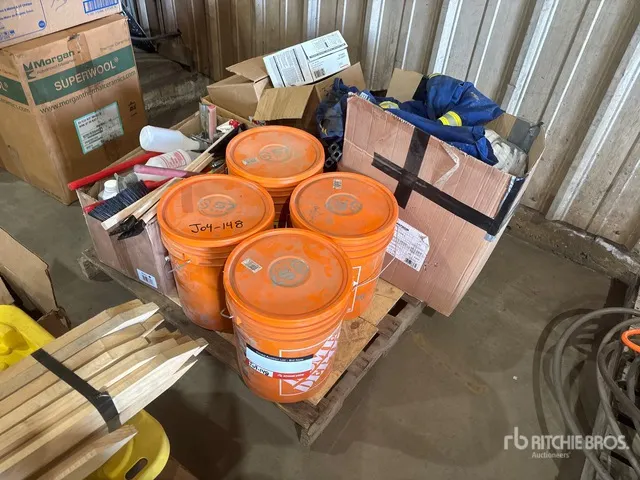 Quantity of Unused Work Gloves, Unused Snow Brushes, Spill Kits, Unused Ear Plugs