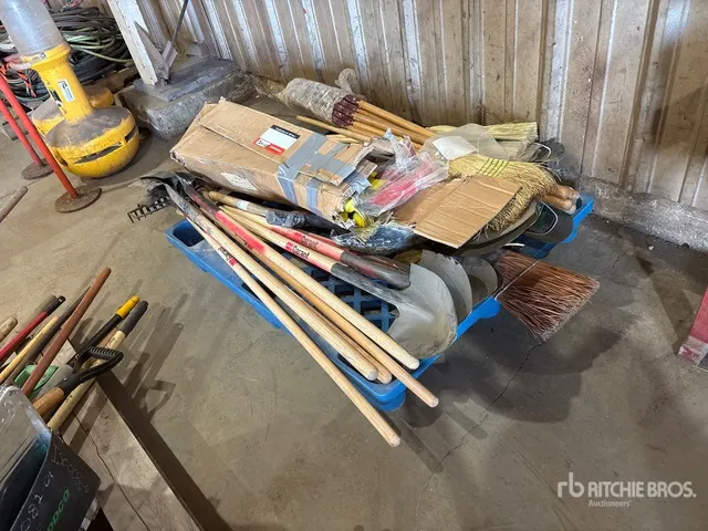 Quantity of Shovels, Brooms, Hammers (Unused)