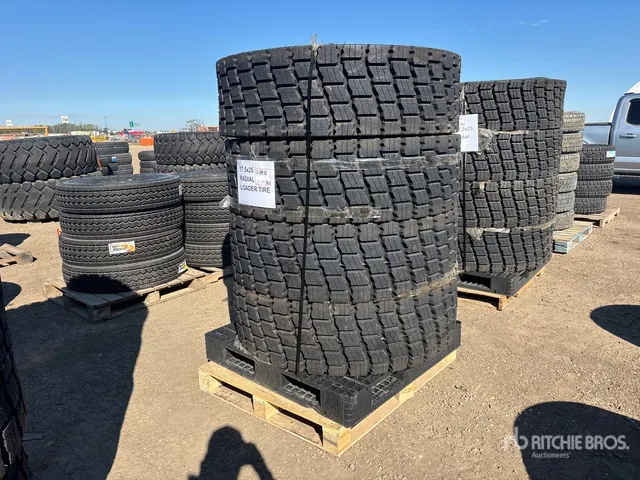 Quantity of (4) Beaver 17.5R25 Tires (Unused)