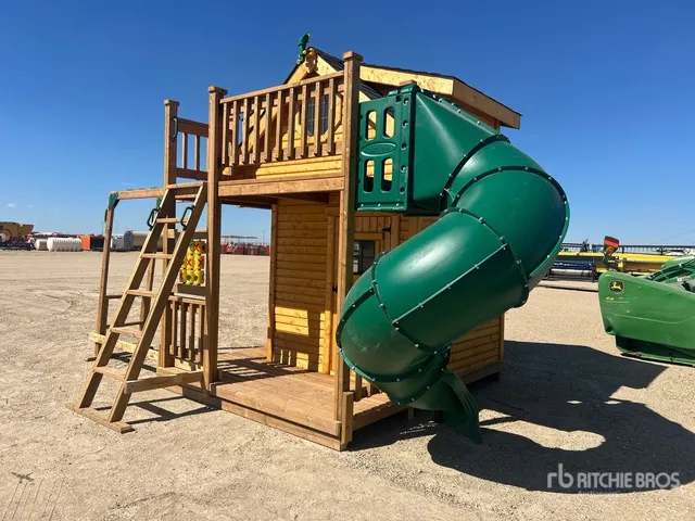 8 ft x 9 ft x 11 ft Two-Story Playhouse