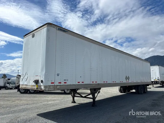 2001 Great Dane 53 ft x 102 in T/A Van Trailer