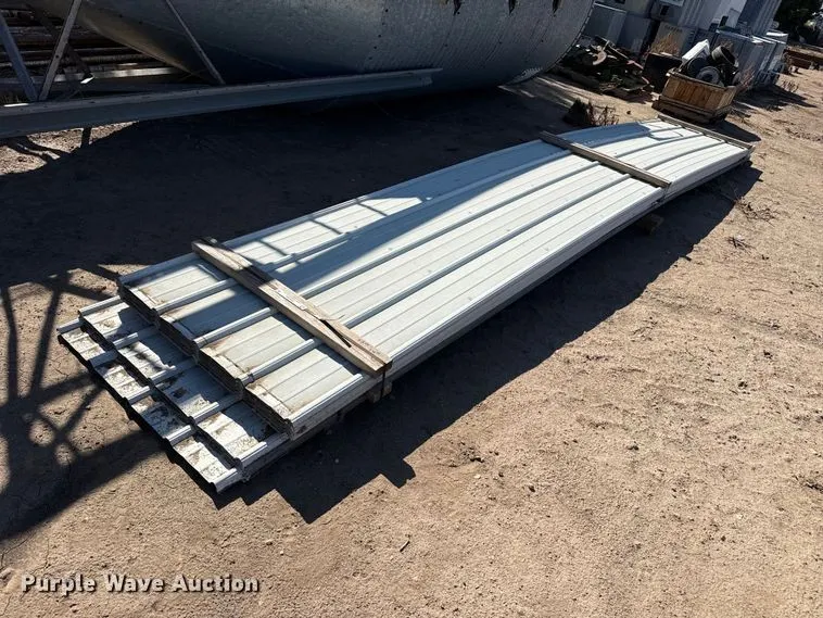(100) sheets of corrugated sheet metal