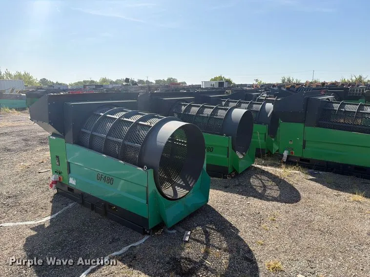(12) Erie Industries GF480 trommel screens