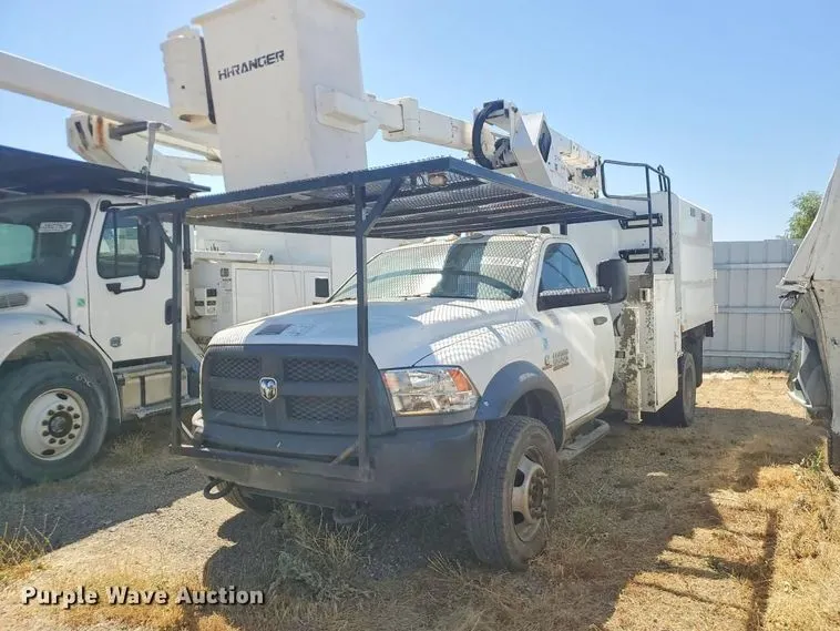 2016 Ram 5500 bucket truck