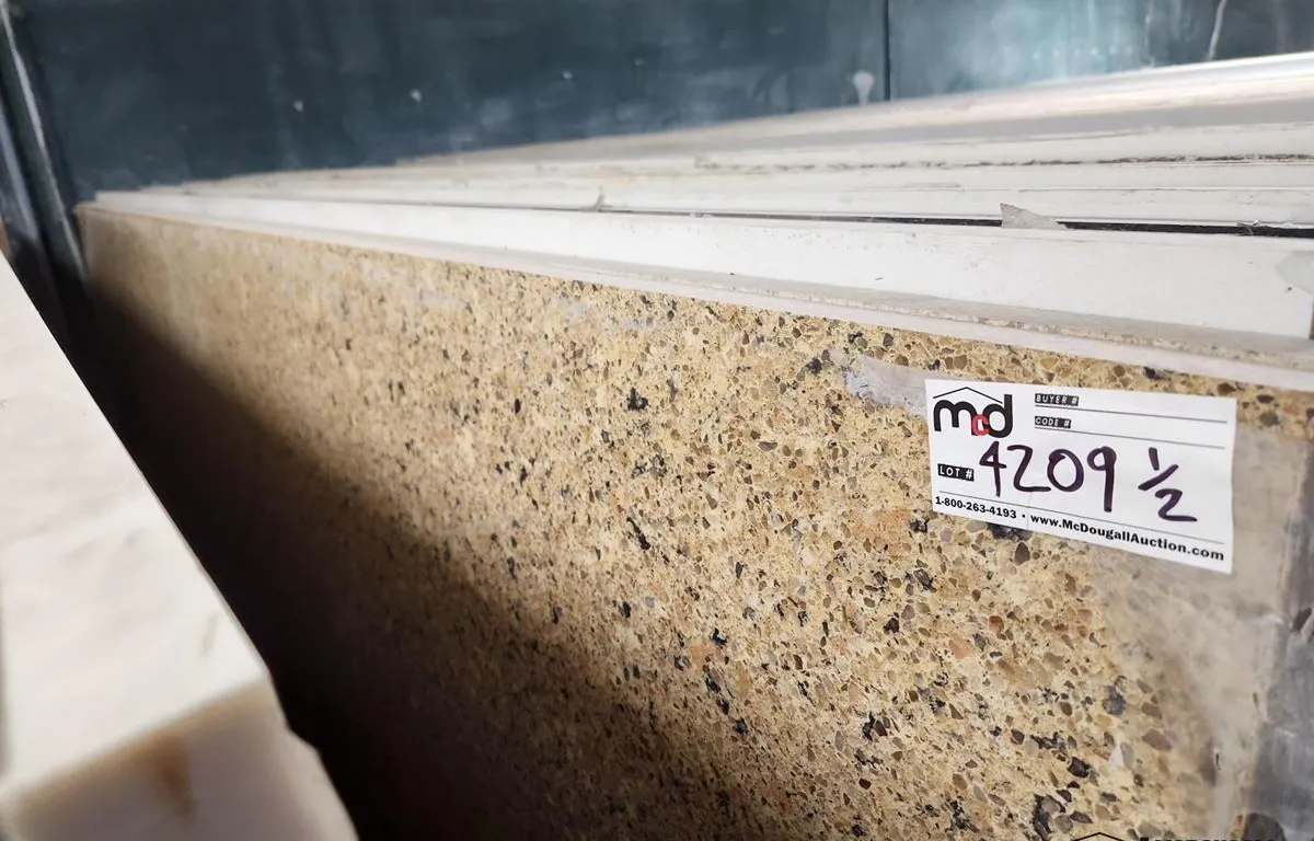 (2) Quartz Slabs
UNRESERVED