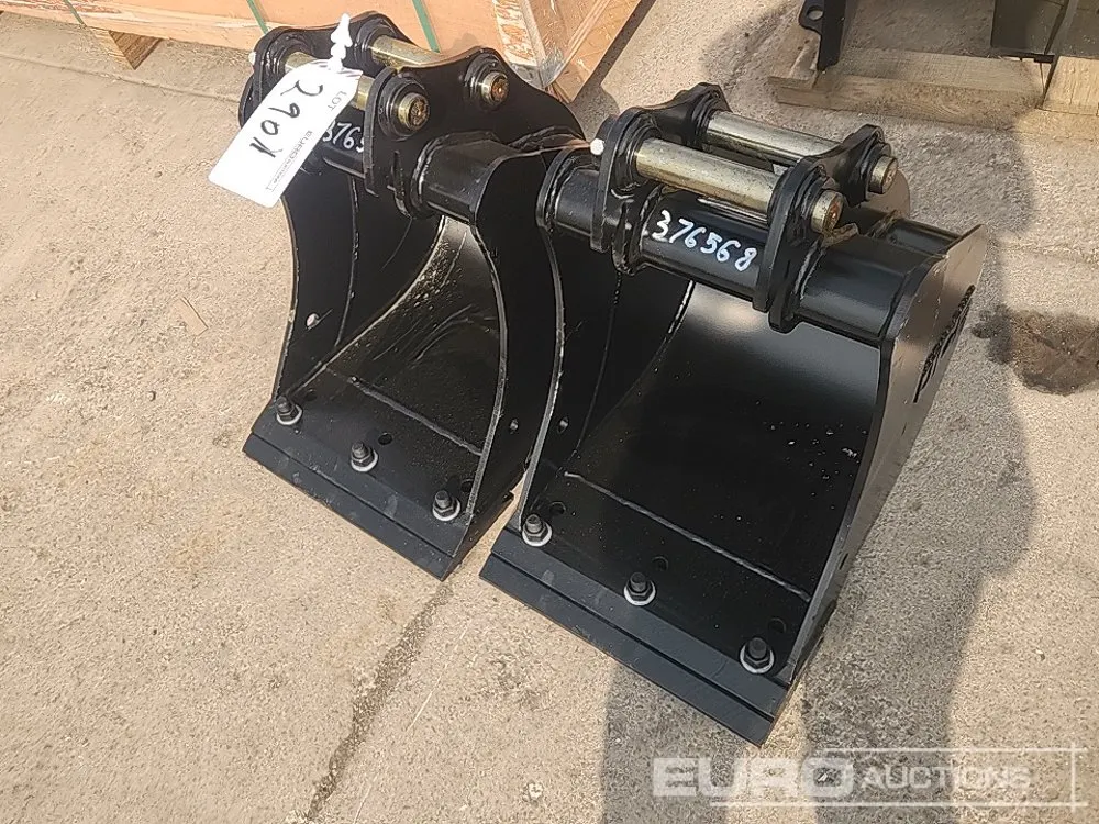 Unused JCB 16" Digging Bucket (2 of) 35mm Pin to suit Mini Excavator