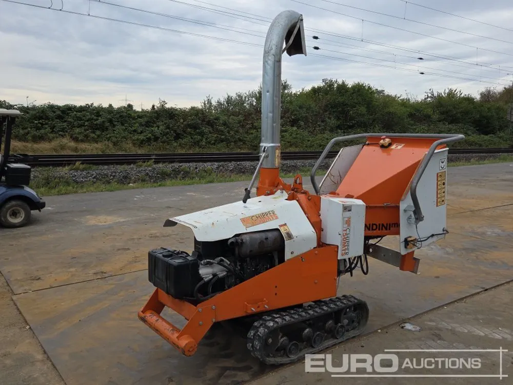 Gandini CH 150 MC Tracked Wood Chipper
