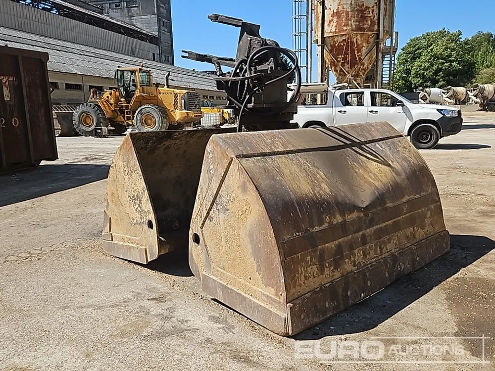Hydraulic Rotating Clamshell Bucket to suit Crane