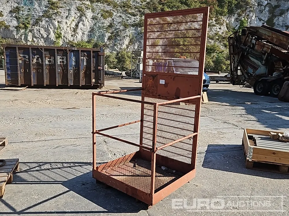 Man Basket to suit Forklift