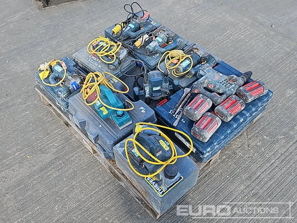 Bosch 110Volt Jigsaw (5 of), 110Volt Plane, 110Volt Router, Battery Hammer Drill