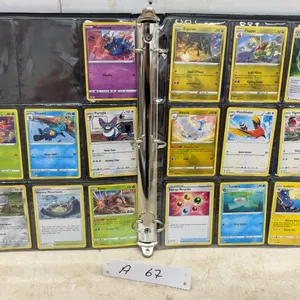 60 Assorted Pokémon Trading Cards Including Zygarde, Flapple, Misdreavus