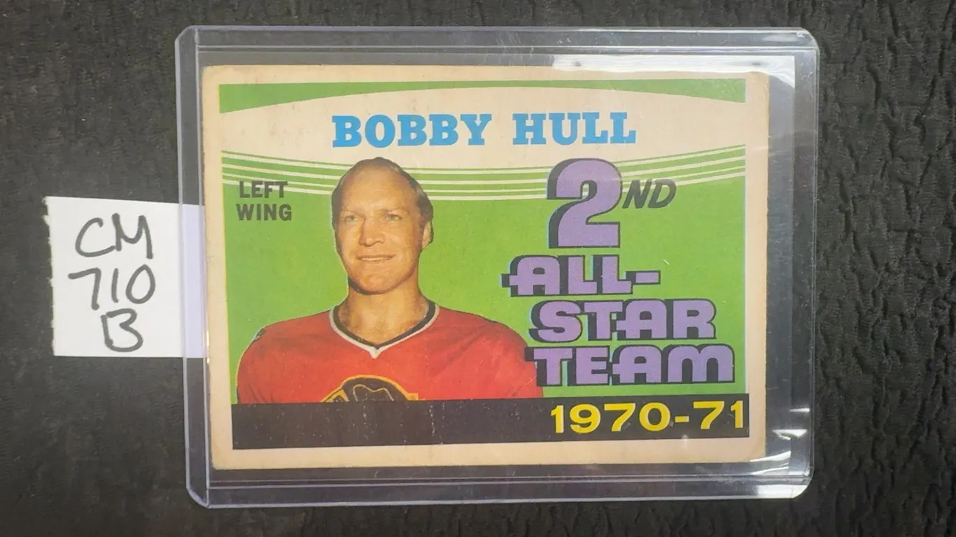 1971-72 Bobby Hull O-Pee-Chee All Star Card