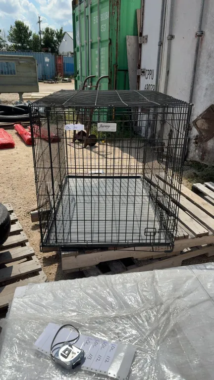 Journey by New World Pet Products Wire Dog Crate with Plastic Tray, 48” x 30” x 33”