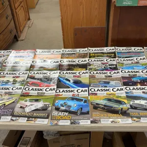 144 Hemmings Classic Car Magazines, Various Issues Featuring Corvettes, Cadillacs