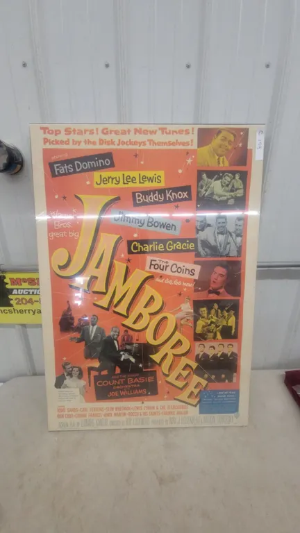 Jamboree Movie Poster: Fats Domino, Jerry Lee Lewis, and More, 1957