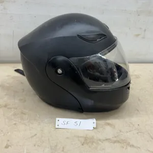 HCI 90 Full-Face Motorcycle Helmet, Black, Size XL, DOT