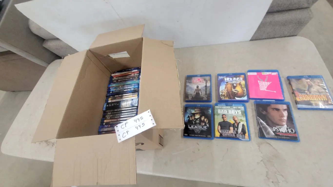 Large Lot of Blu-ray Movies and Some DVDs