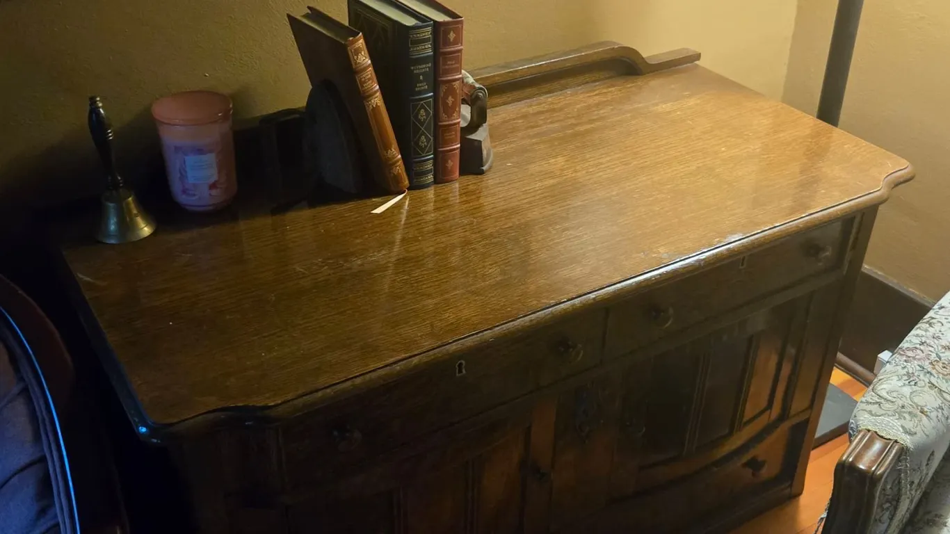 Antique Wooden Sideboard-Pickup offsite in Prince Albert, SK