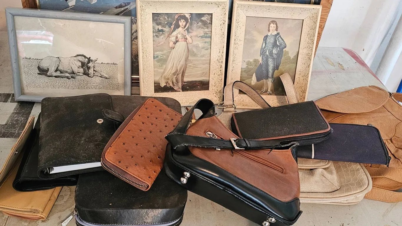 Women's Handbags and Framed Art Prints Collection