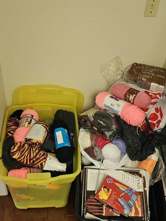 Yarn, Accessories and Knitting Tools
